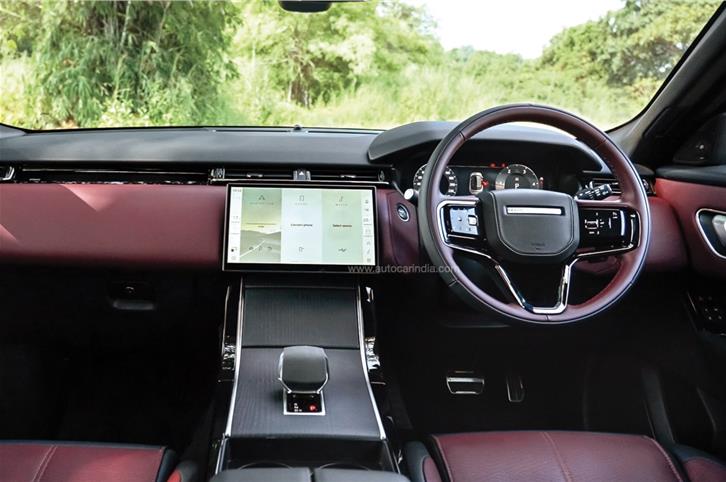 Range Rover Velar facelift interior
